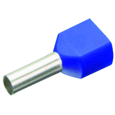 INTERFLEX BM00558 PUNTERA DOBLE 2x2,5mm2 L10 BLAU